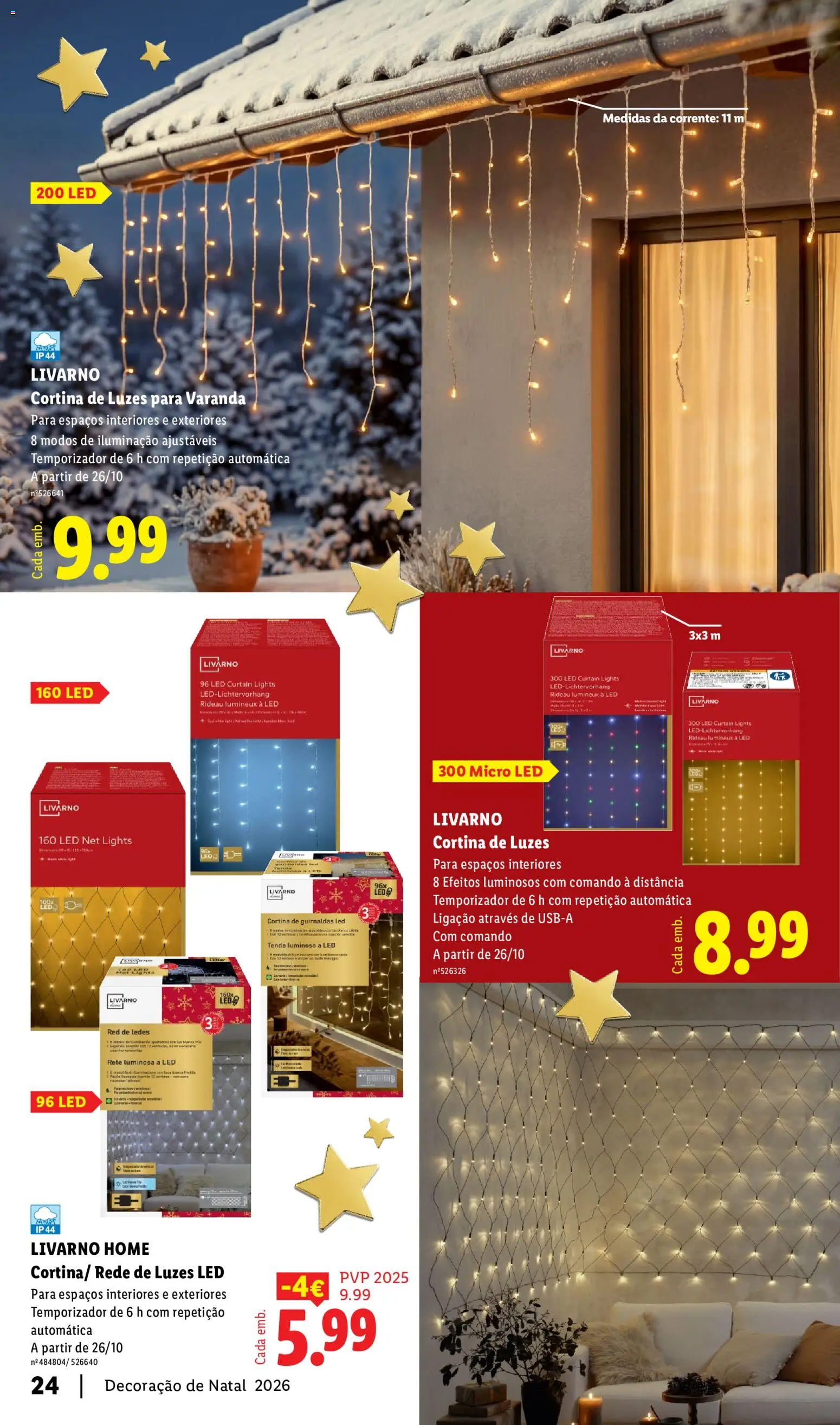 Lidl Folheto Especial Decoração de Natal │ válido de 26/10/2026 | Página: 24