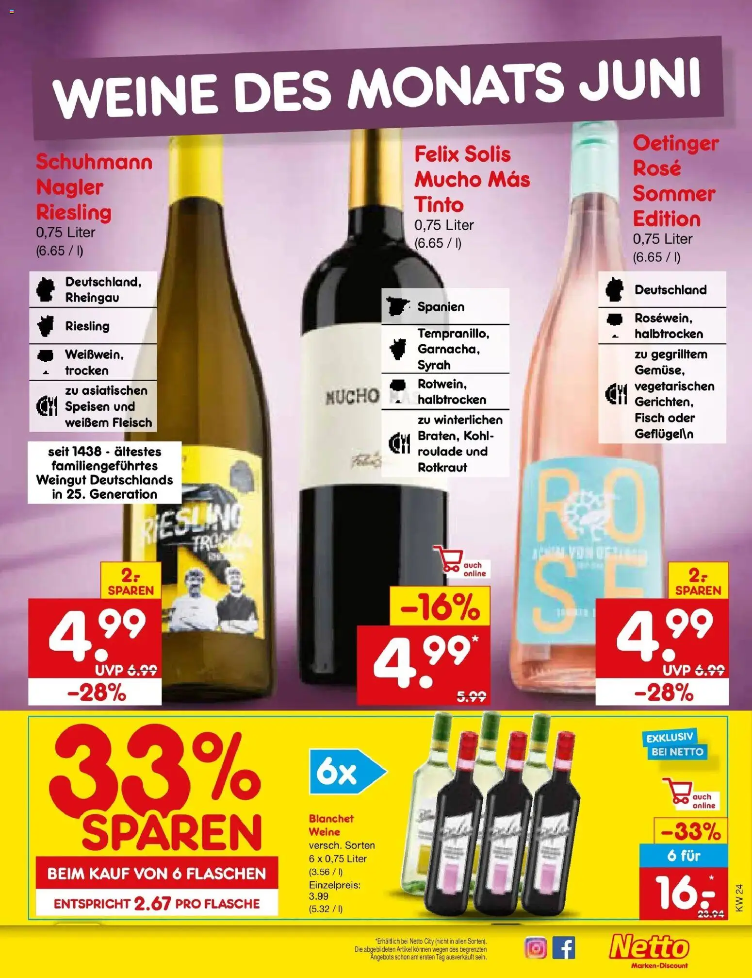 Netto Marken-Discount Prospekt Metten – gültig ab 08.06.2026 | Seite: 29 | Produkte: Fisch, Fleisch
