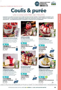 METRO - Prévisualisation de METRO - Guide Italie valide à partir de 28/05/2026 | Page: 85 | Produits: Framboise, Fruit de la passion, Mascarpone, Livre