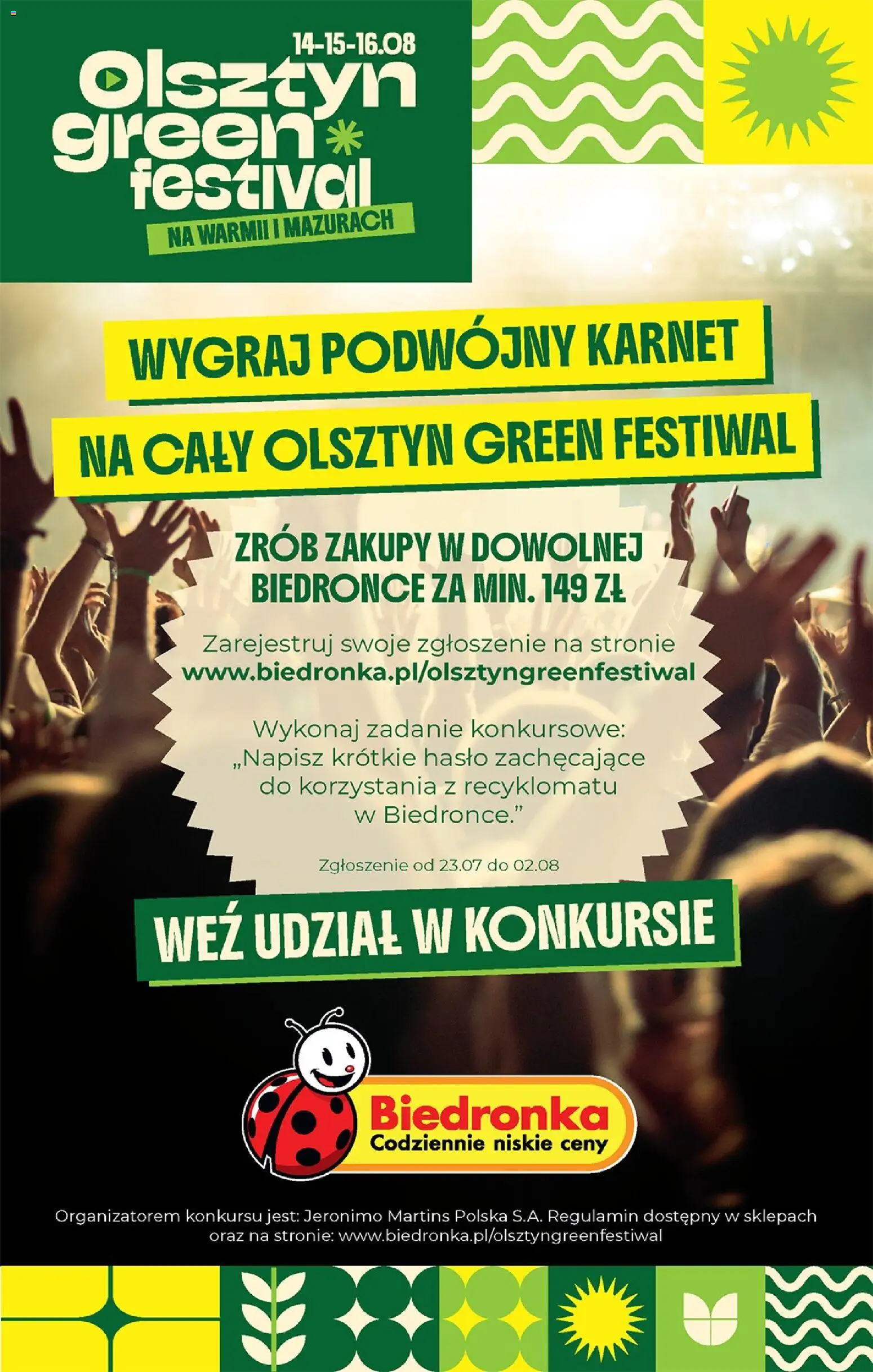 Biedronka Polsko leták - Codziennie niskie ceny od 23.07.2026 | Strana: 96