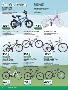 KTC Katalog igračke i tekstil - Pregled kataloga iz trgovine KTC, vrijedi od 03.06.2026 | Stranica: 4 | Proizvodi: Košara, Bicikl, Disk