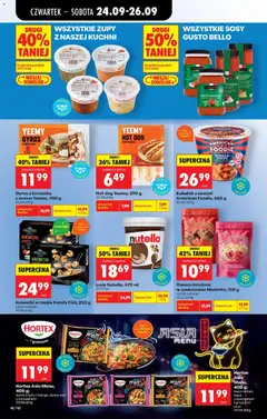 Pogląd oferty "Ptasie Mleczko, Z GALARETKĄ, Porzeczka, Waniliowe z galaretką porzeczkową w czekoladzie mlecznej" - ważna od 24.09.2026 | Strona: 68