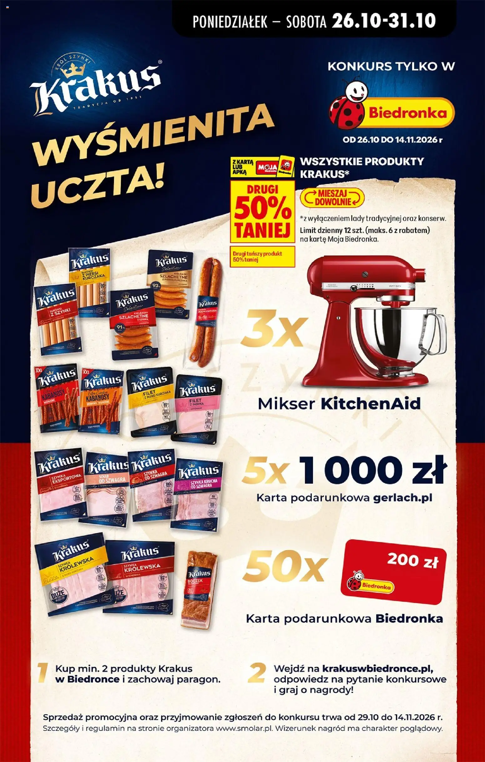 Biedronka gazetka od poniedziałku od 26.10.2026 | Strona: 57
