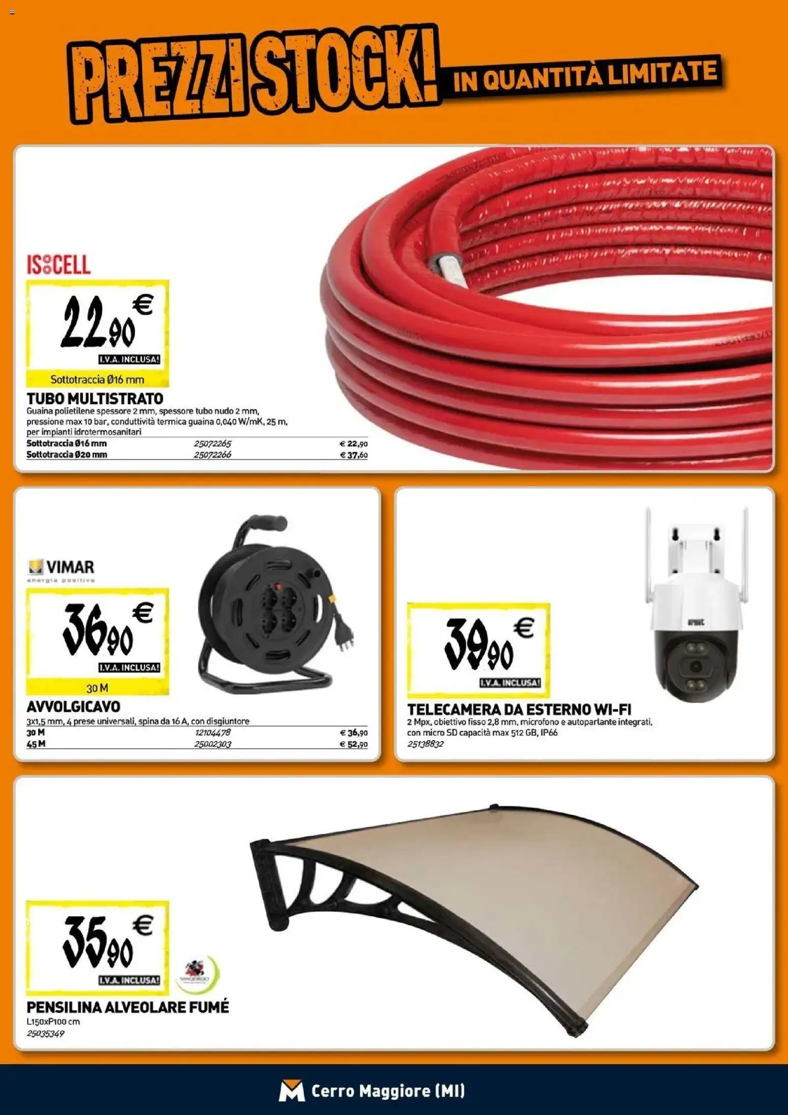 Nuovo TECNOMAT - Straordinari prezzi stock! dal 24/09/2026 > offerte anteprima 🛍️ | Pagina: 10 | Prodotti: Tubo, Microfono