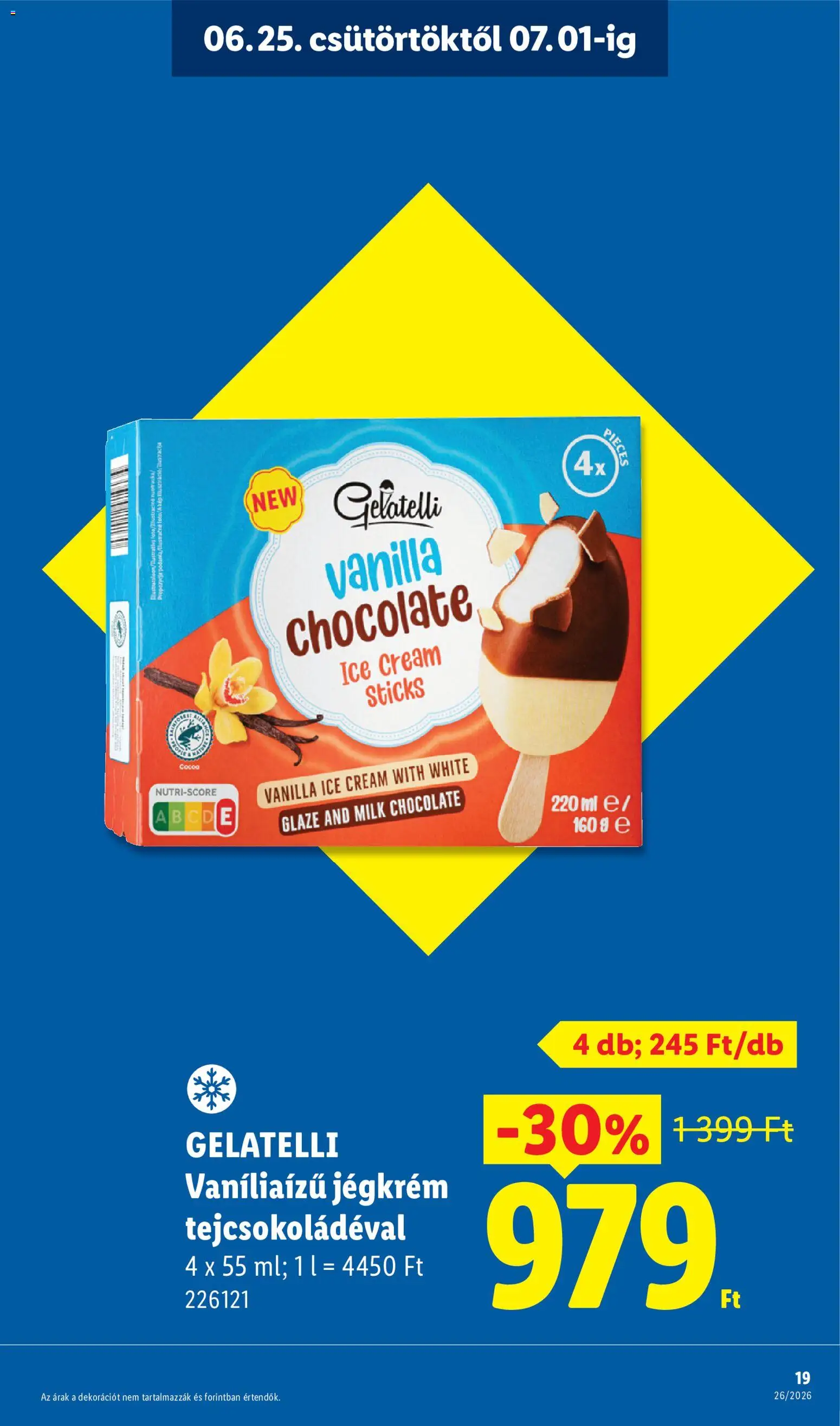 Lidl akciós ujság - amely érvényes a következő dátumtól: 25.06.2026 | Oldal: 19