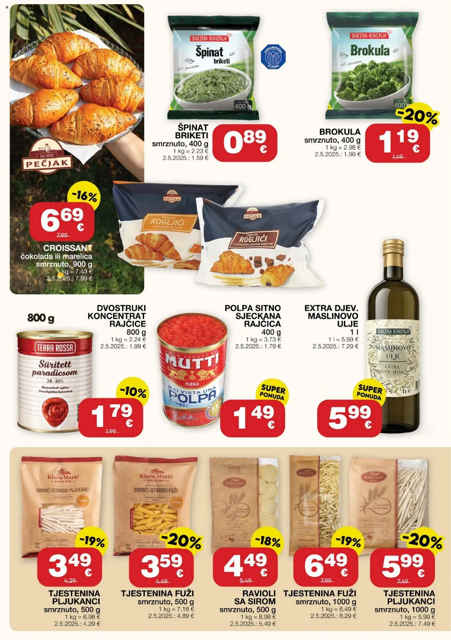 Stanić Diskont katalog | vrijedi od 15.10.2026 | Stranica: 8 | Proizvodi: Brokula, Rajčice, Rajčica, Briketi
