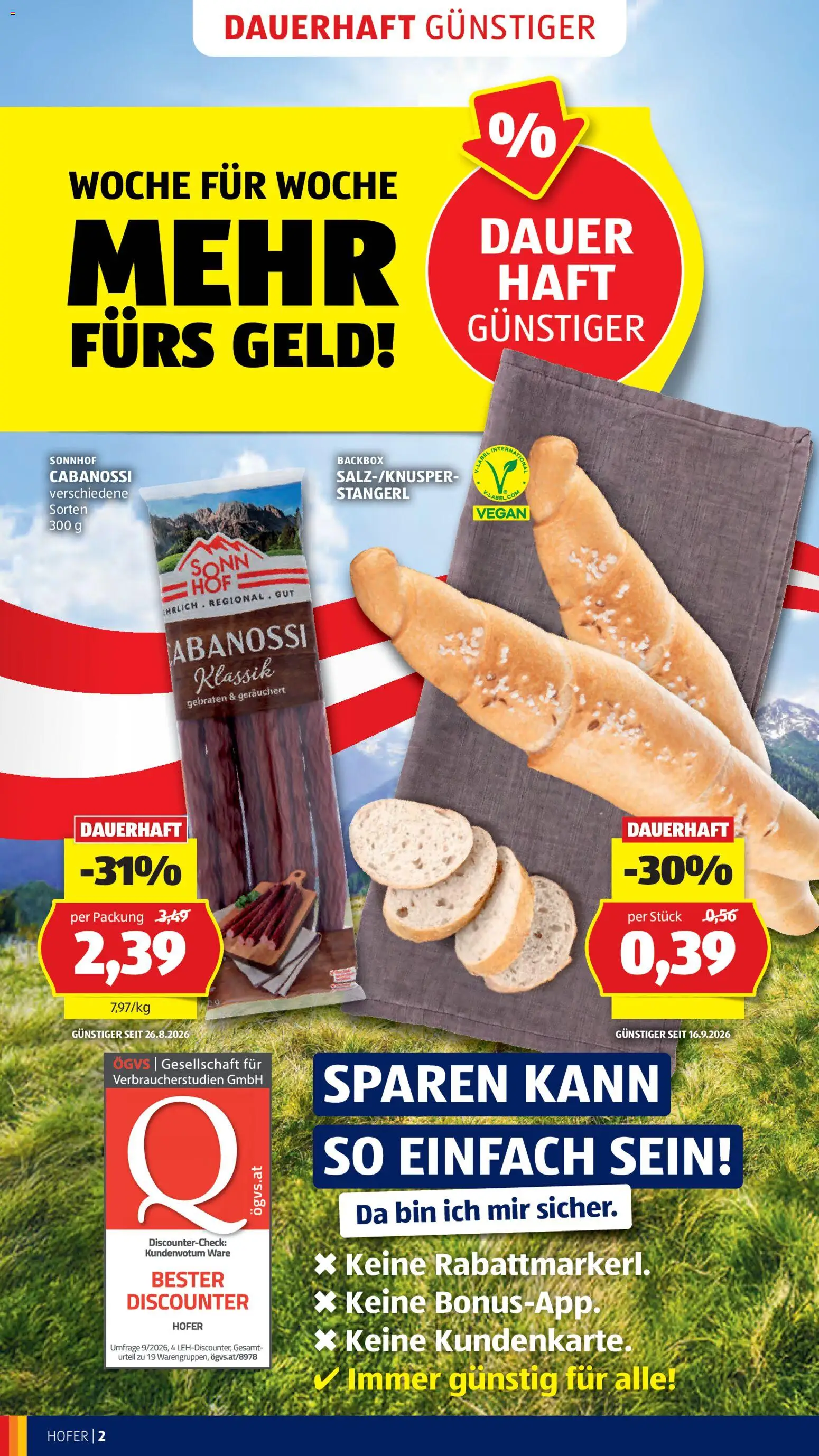Hofer Flugblatt gültig ab 18.09.2026 | Seite: 6