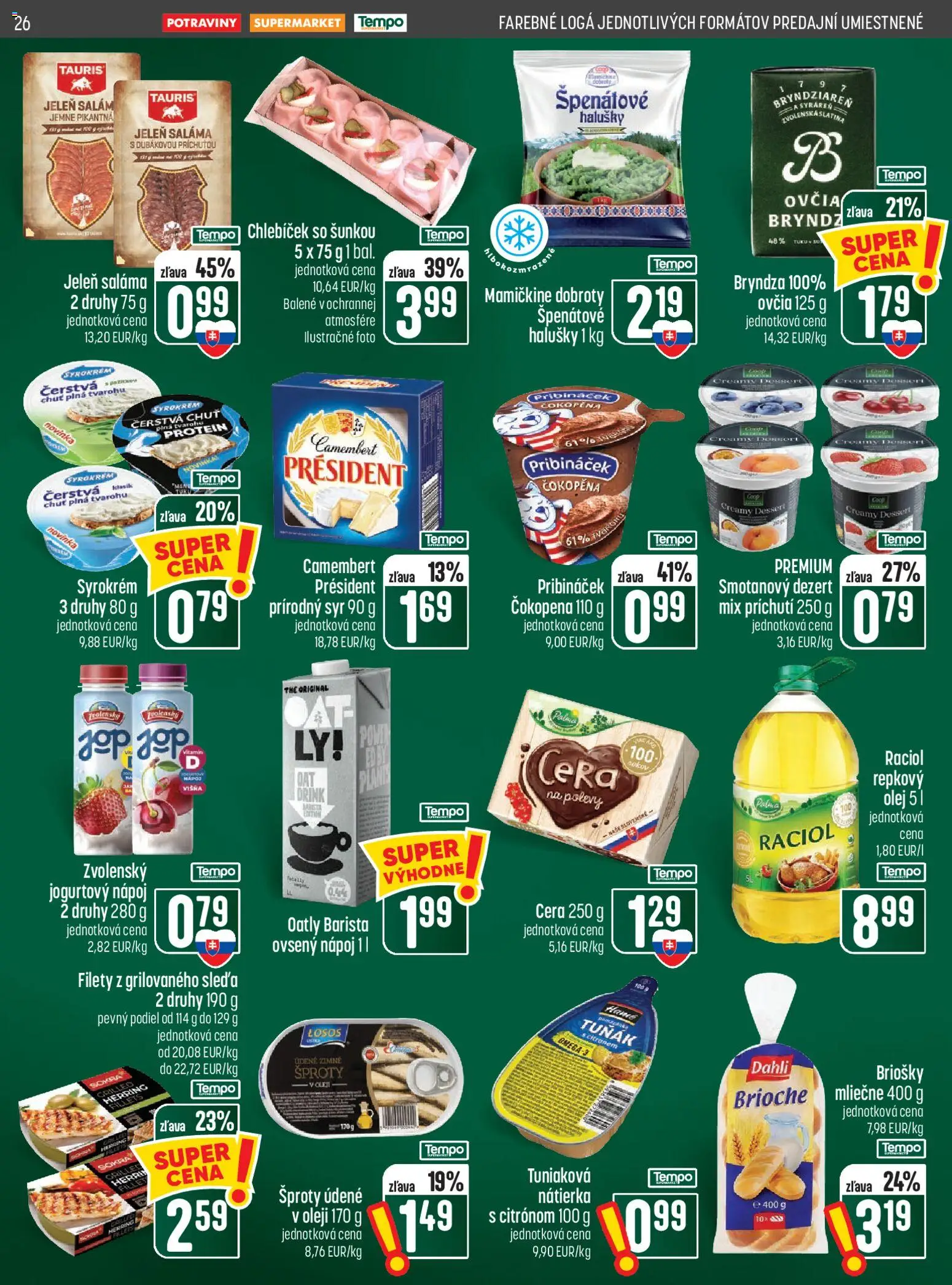 Nové COOP Jednota akcie – leták je platný od 01.10.2026 | Strana: 26