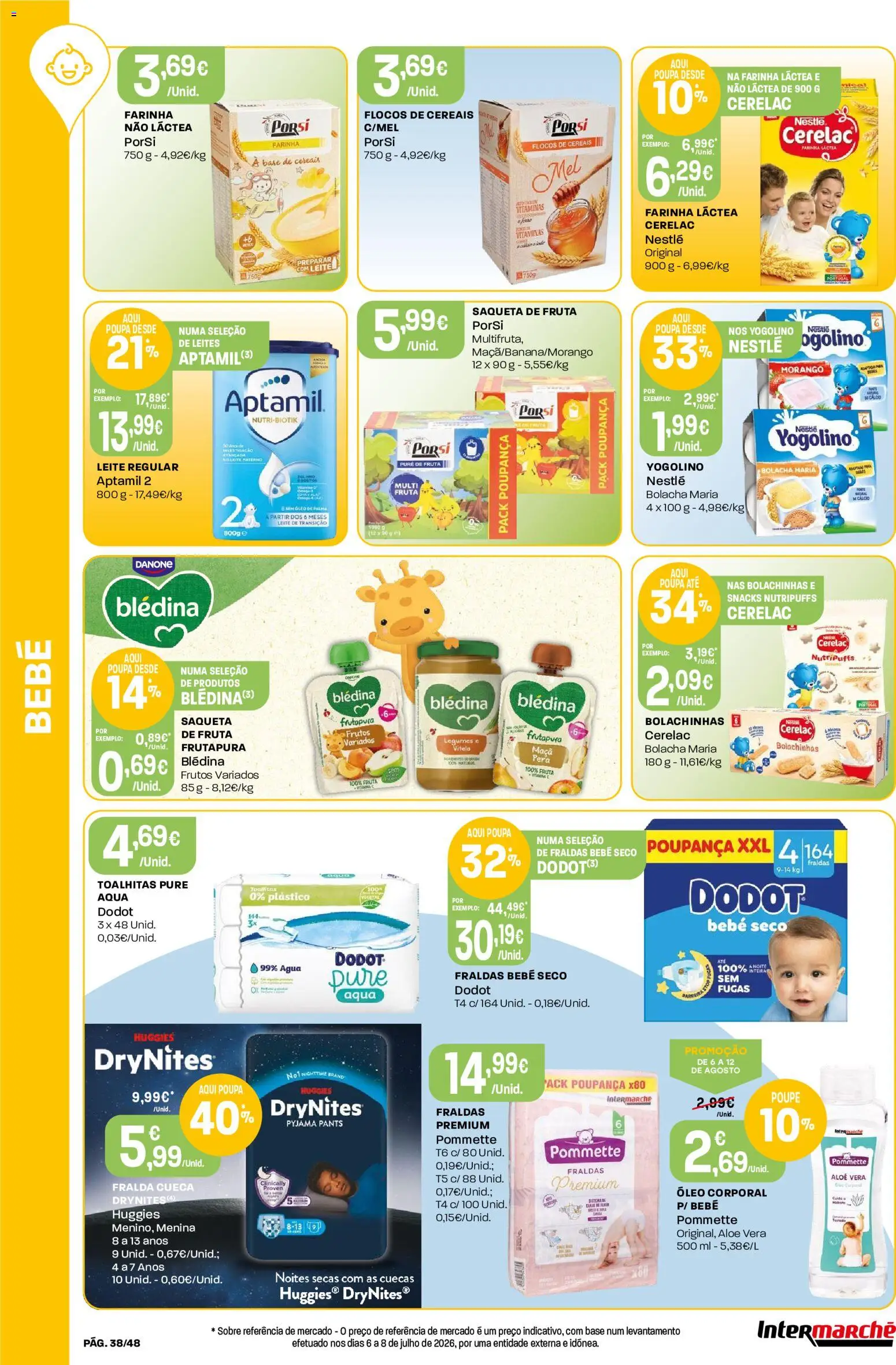 Intermarché folheto │ válido de 06/08/2026 | Página: 38