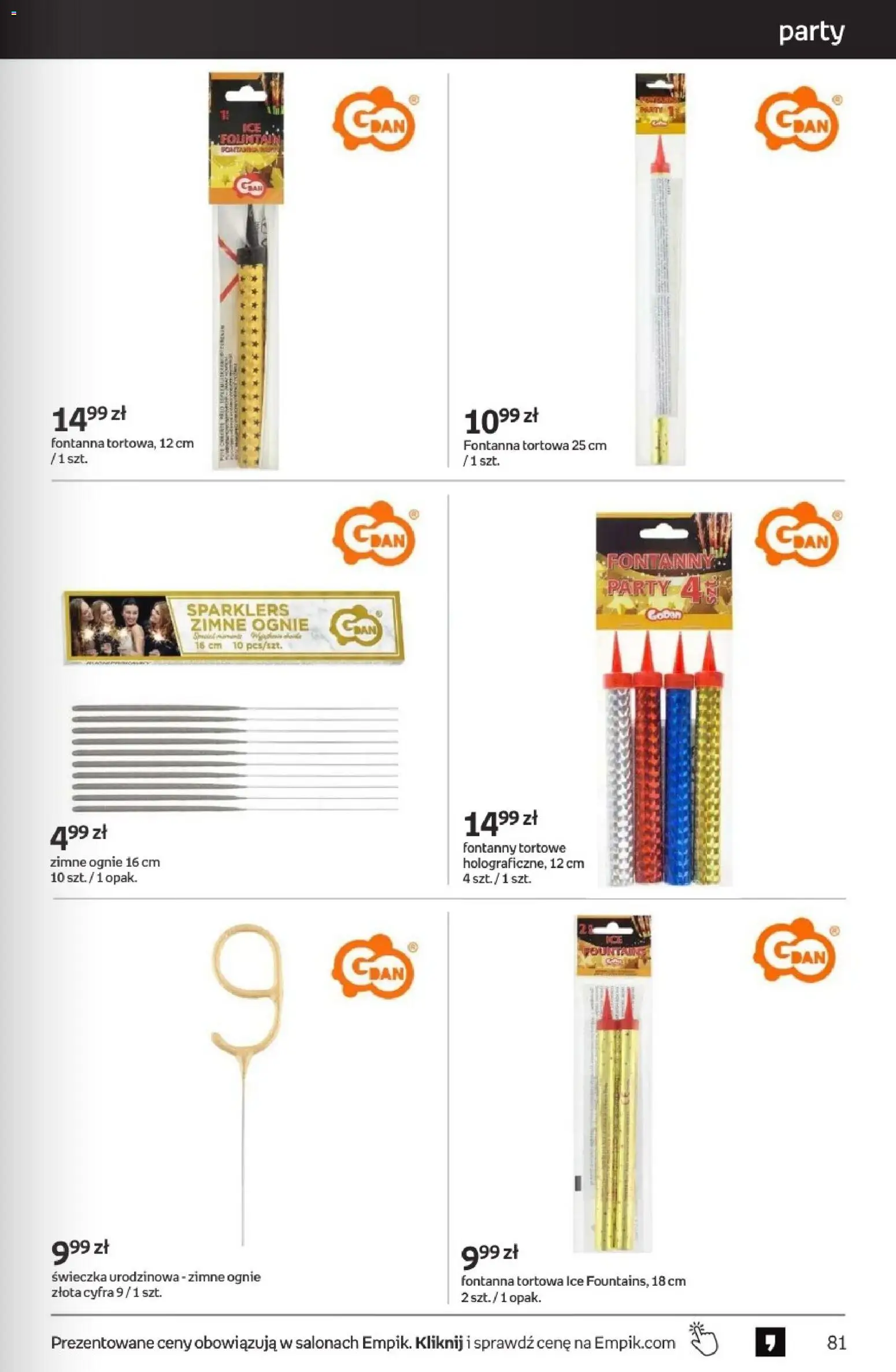 Empik promocje od 03.06.2026 | Strona: 81 | Produkty: Zimne ognie
