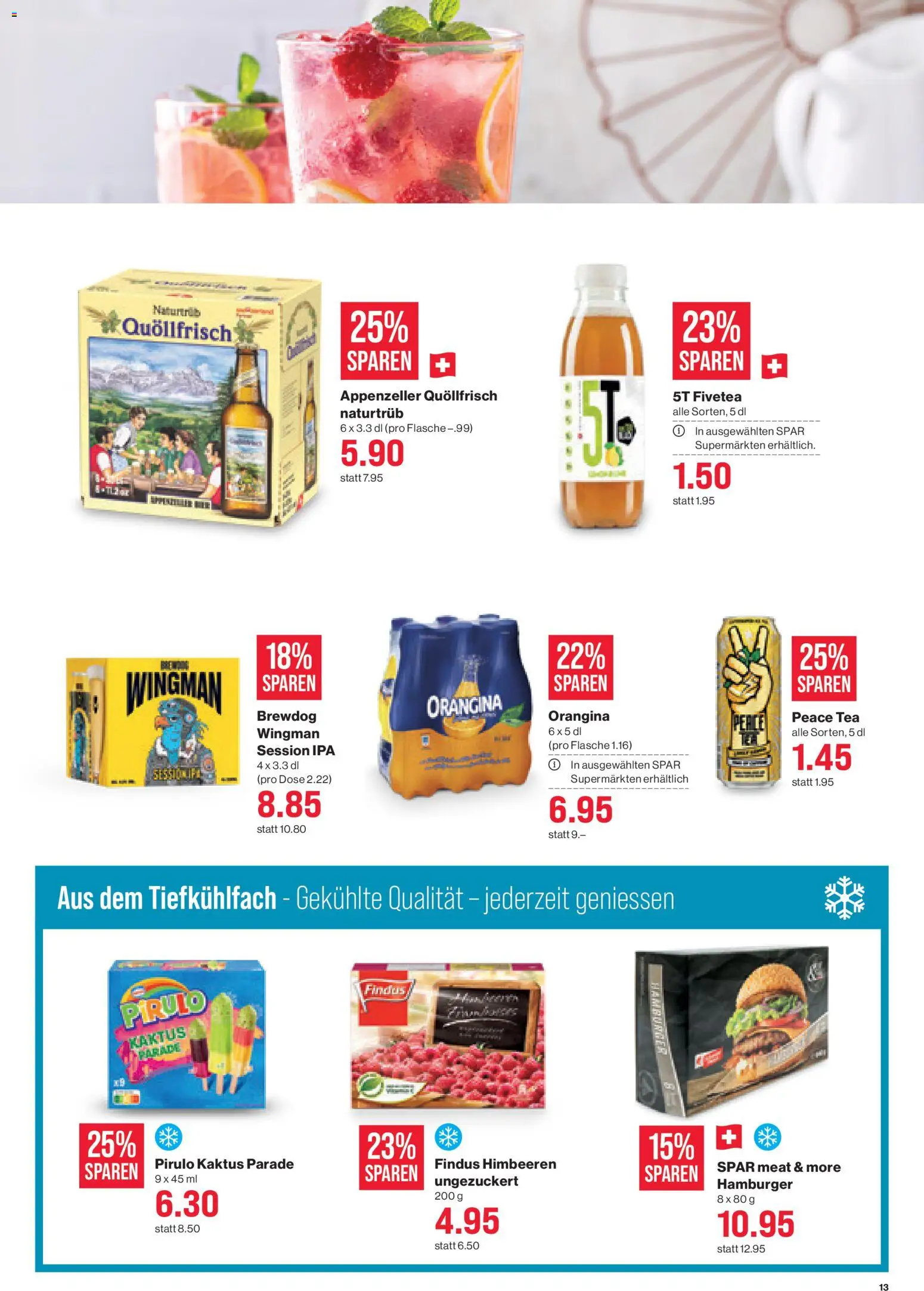 SPAR aktionen – gültig ab 20.08.2026 | Seite: 13