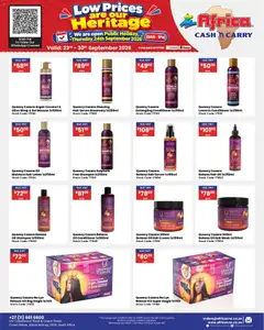 Africa Cash & Carry specials catalogue – valid from 23/09/2026 | Page: 67
