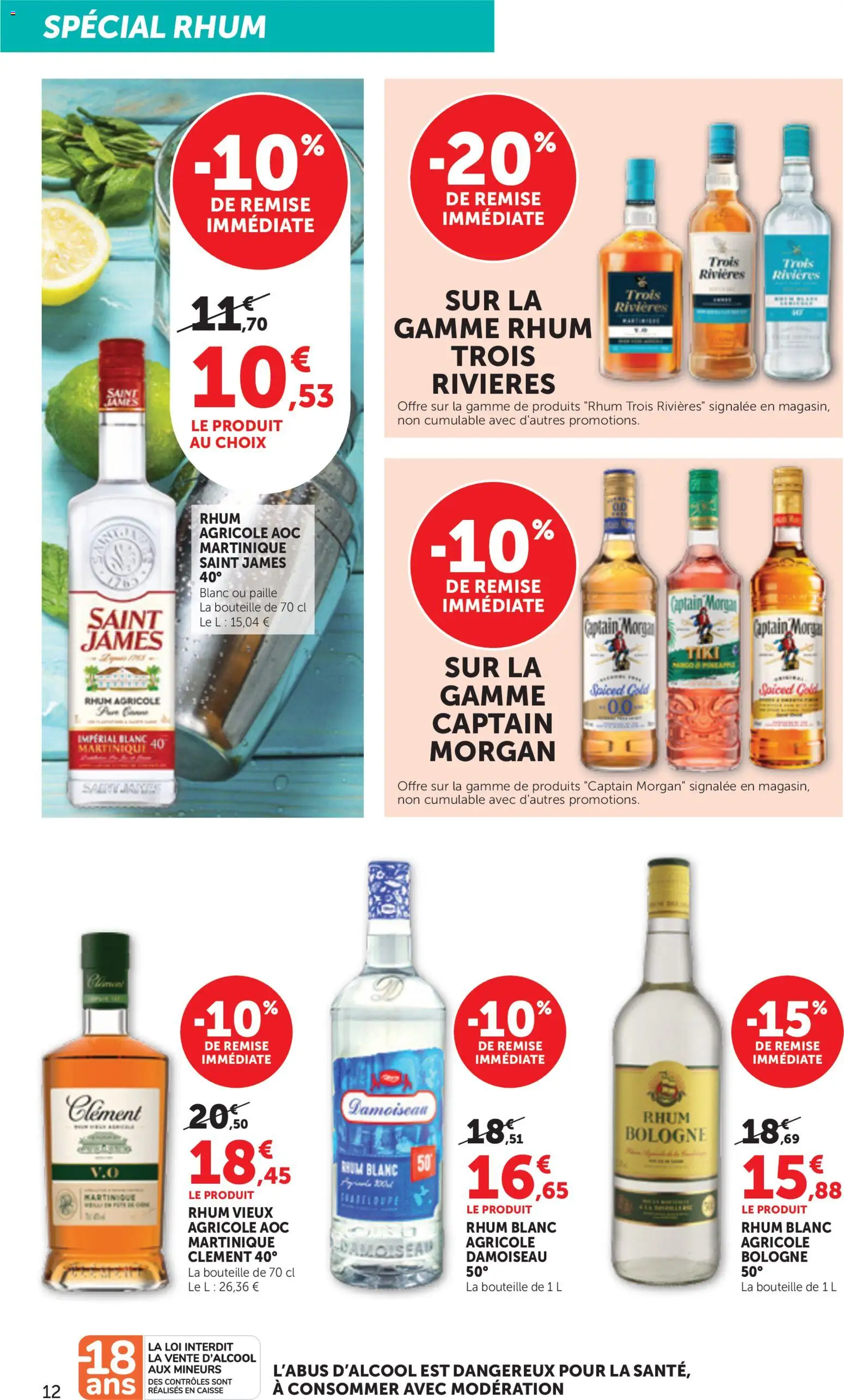 {H1} | Page: 12 | Produits: Rhum, Captain Morgan