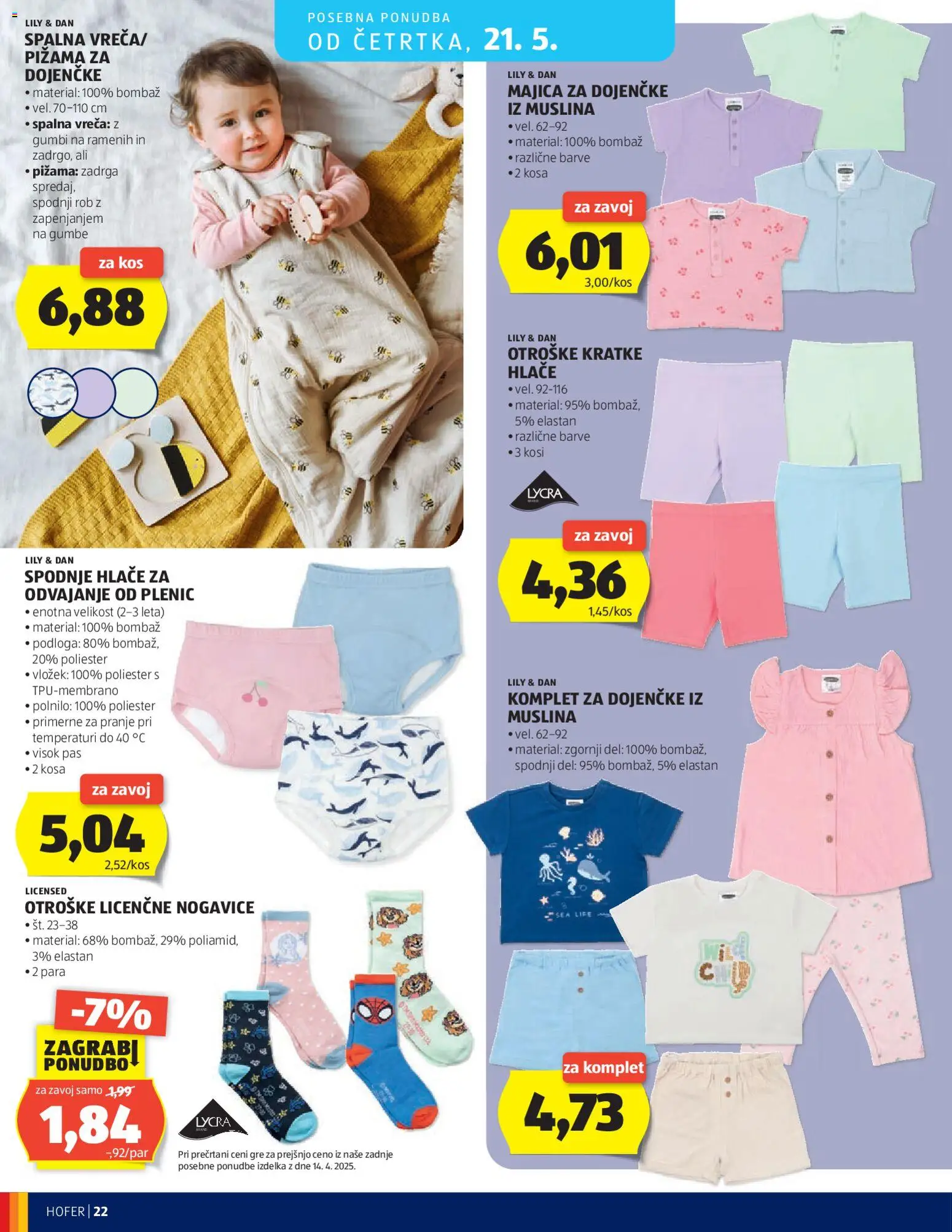 Novi Hofer katalog ponudbe – veljaven od 13.05.2026 | Stran: 22