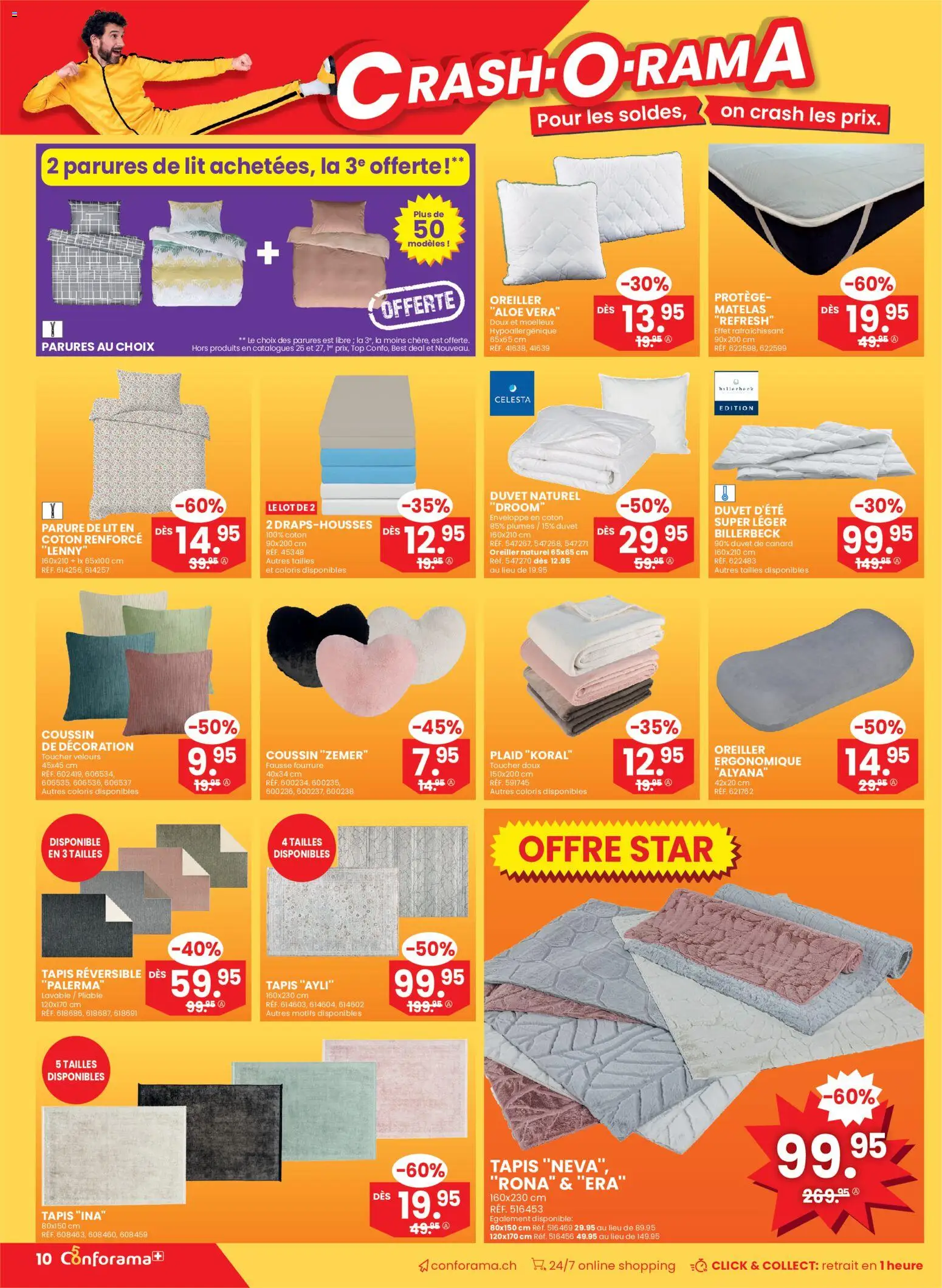 Conforama aktionen FR – gültig ab 24.06.2026 | Seite: 10 | Produkte: Top