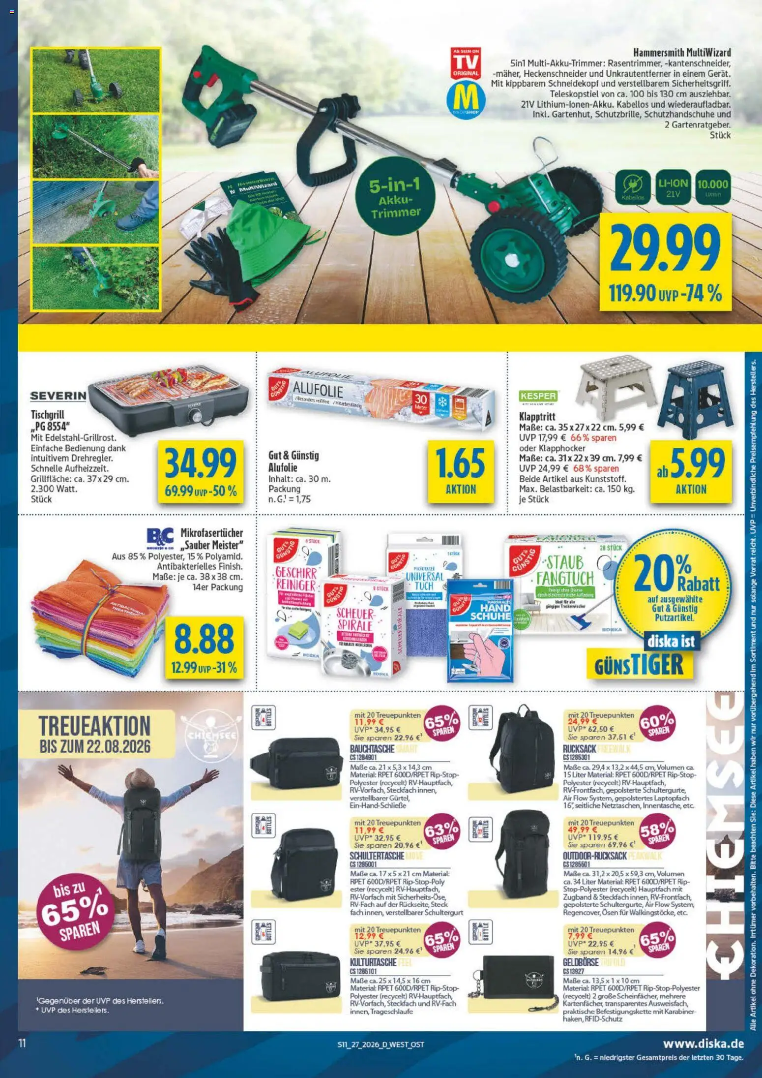 Diska Prospekt – gültig ab 29.06.2026 | Seite: 15 | Produkte: Rucksack