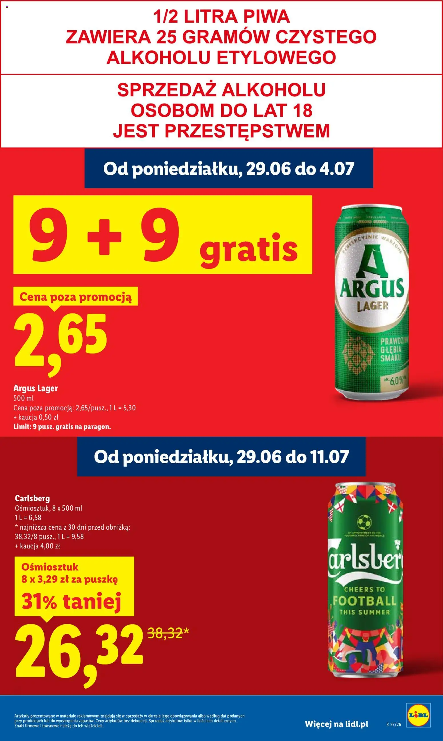 Lidl Polsko leták od 29.06.2026 | Strana: 17 | Produkty: Argus