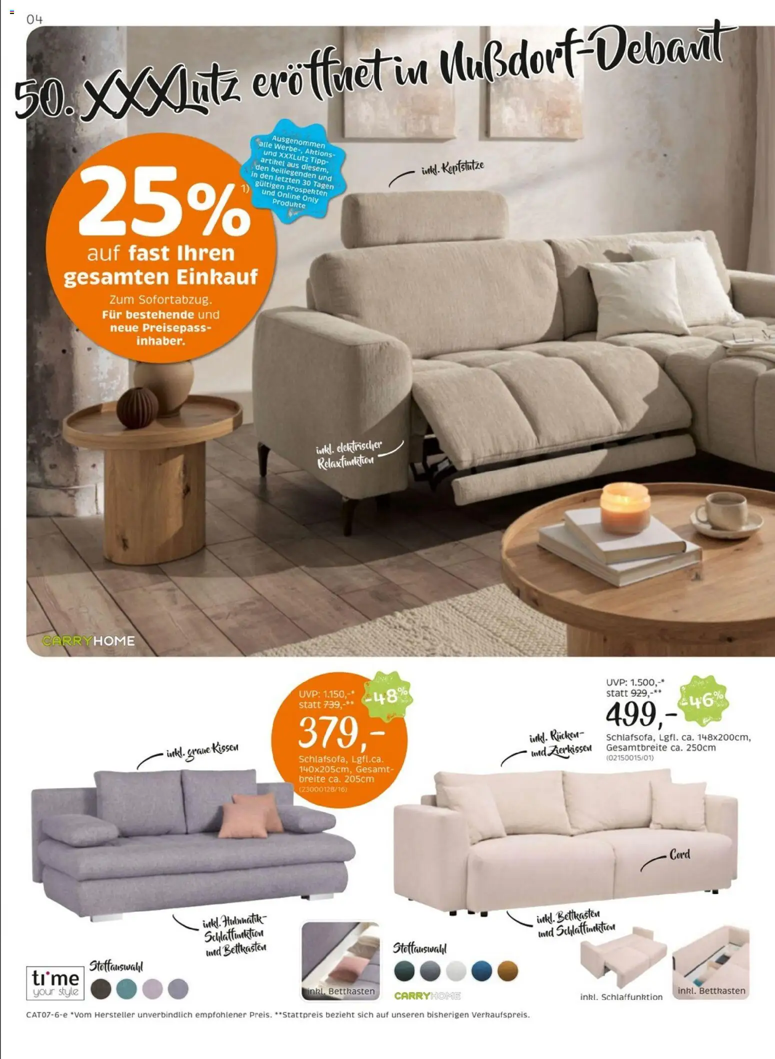 XXXLutz Carry Home gültig ab 30.06.2026 | Seite: 4 | Produkte: Kissen
