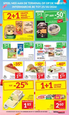 Intermarché folder - Voorbeeld van een folder van Intermarché, geldig van 20/10/2026 | Pagina: 7 | Producten: Zeezout, Pâté, Geitenkaas, Kaas