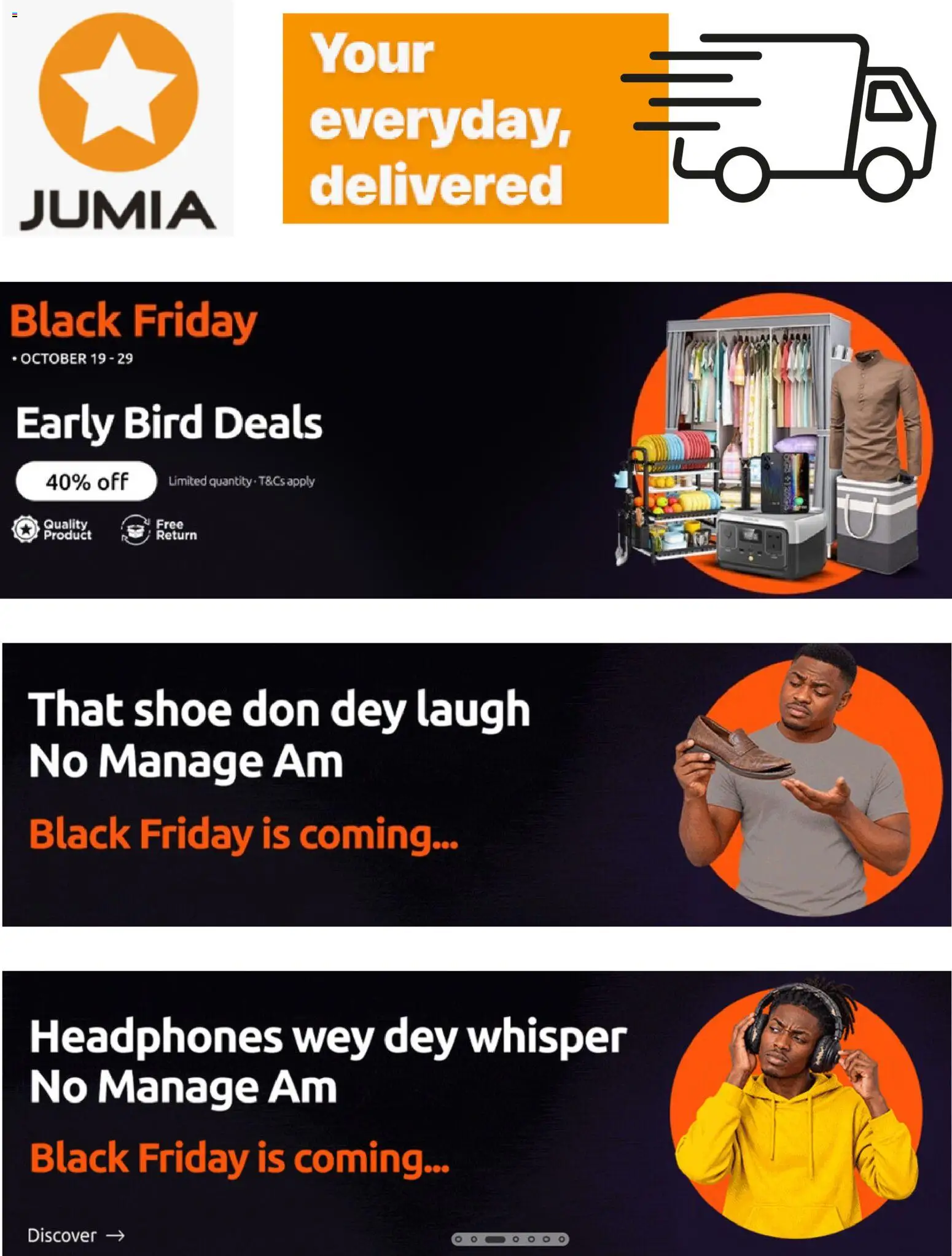Jumia Catalogue valid from 23/10/2026 | Page: 1 | Products: Headphones