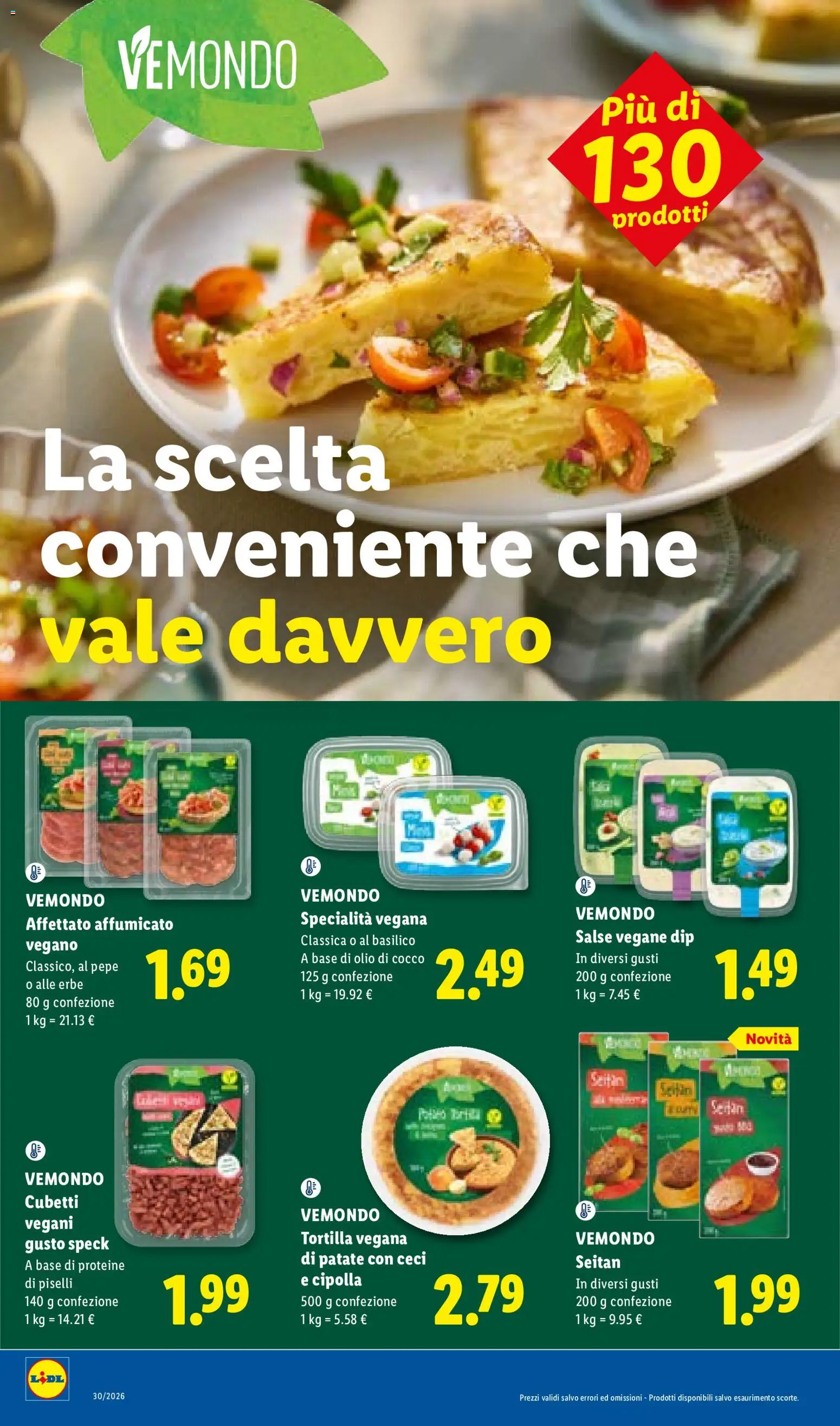 Volantino Lidl del 23/07/2026 | Pagina: 46 | Prodotti: Speck, Vegan, Erbe, Olio