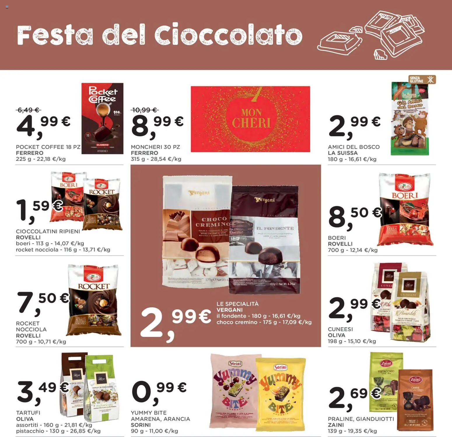 Volantino Poli del 28/10/2026 | Pagina: 16 | Prodotti: Crema, Pistacchio, Cioccolato, Latte
