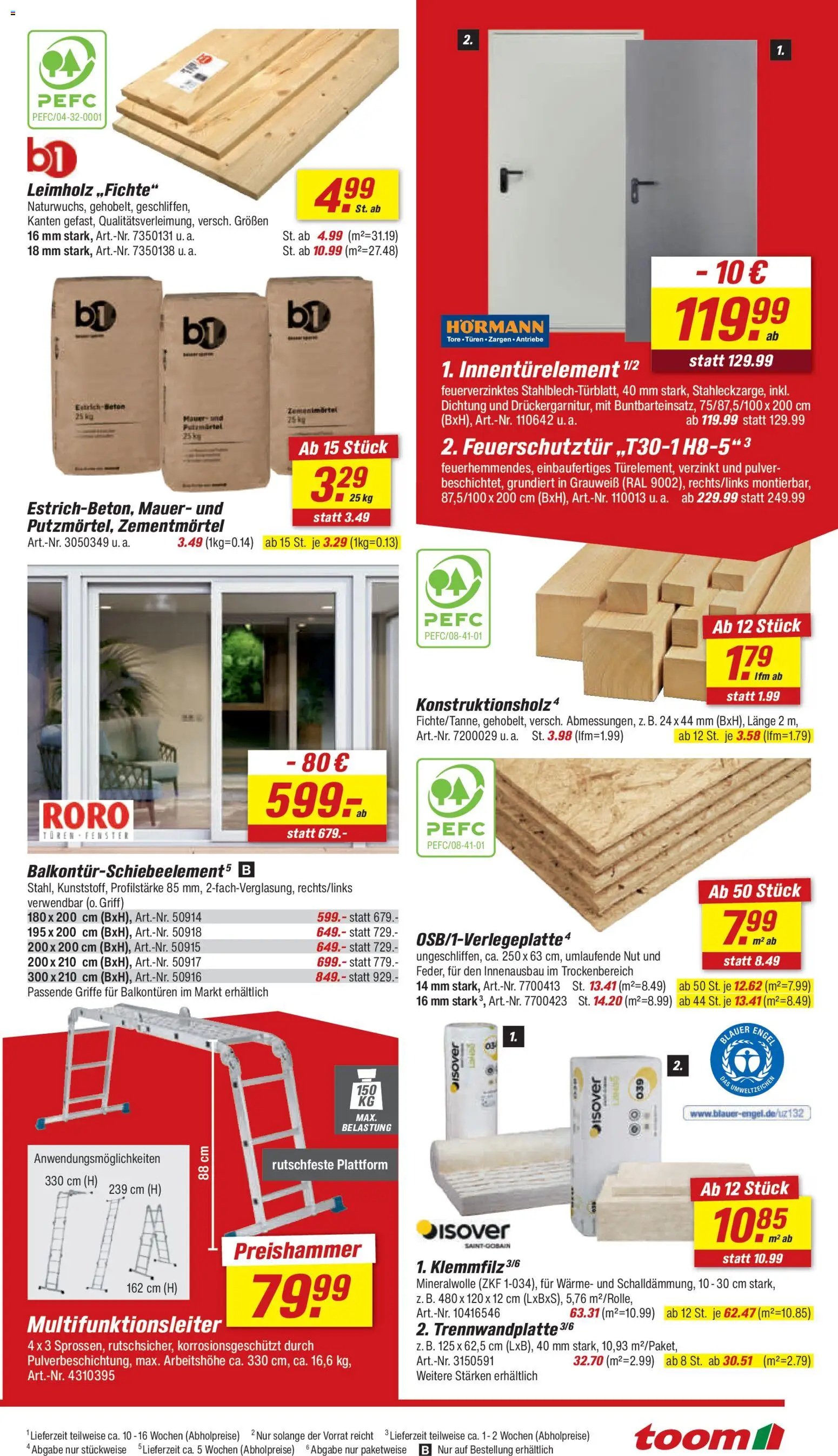 Toom Baumarkt Prospekt – gültig ab 27.06.2026 | Seite: 9