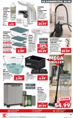 Náhled letáku Kaufland Německo leták od 06.08.2026 | Strana: 49 | Produkty: Box, Tefal