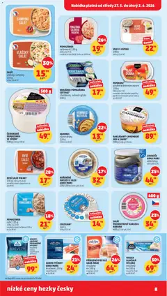 Náhled letáku Penny Market leták od 27.05.2026 | Strana: 8 | Produkty: Hummus, Vejce, Rybí salát, Potraviny