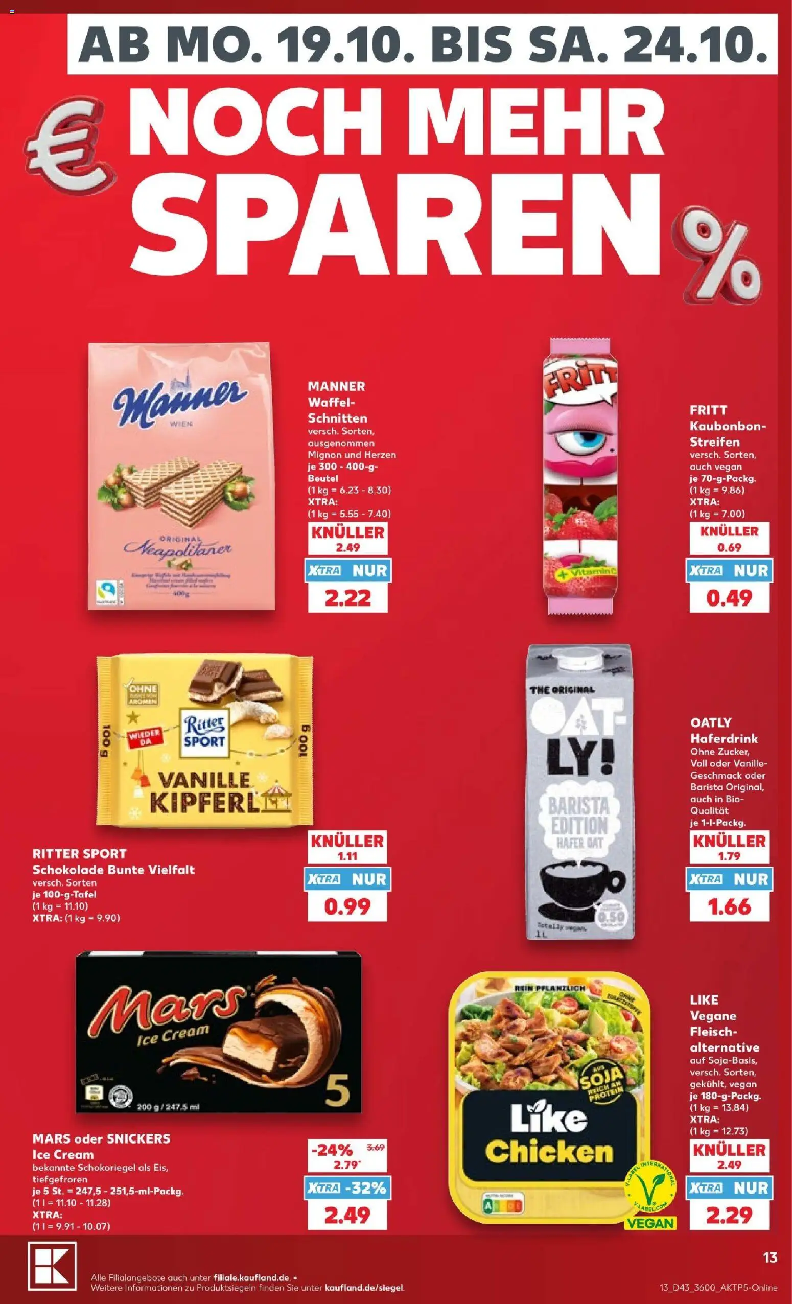 Kaufland Prospekt Zeitz – gültig ab 18.10.2026 | Seite: 13 | Produkte: Hahnchen, Ofenfrische, Kartoffeln, Chili