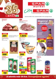 Spar City szórólap - amely érvényes a következő dátumtól: 2026.07.02.