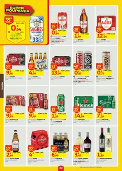 Pré-visualização Auchan folheto válido de 20/08/2026 | Página: 32 | Produtos: Sal, Radler, Vinho, Cerveja