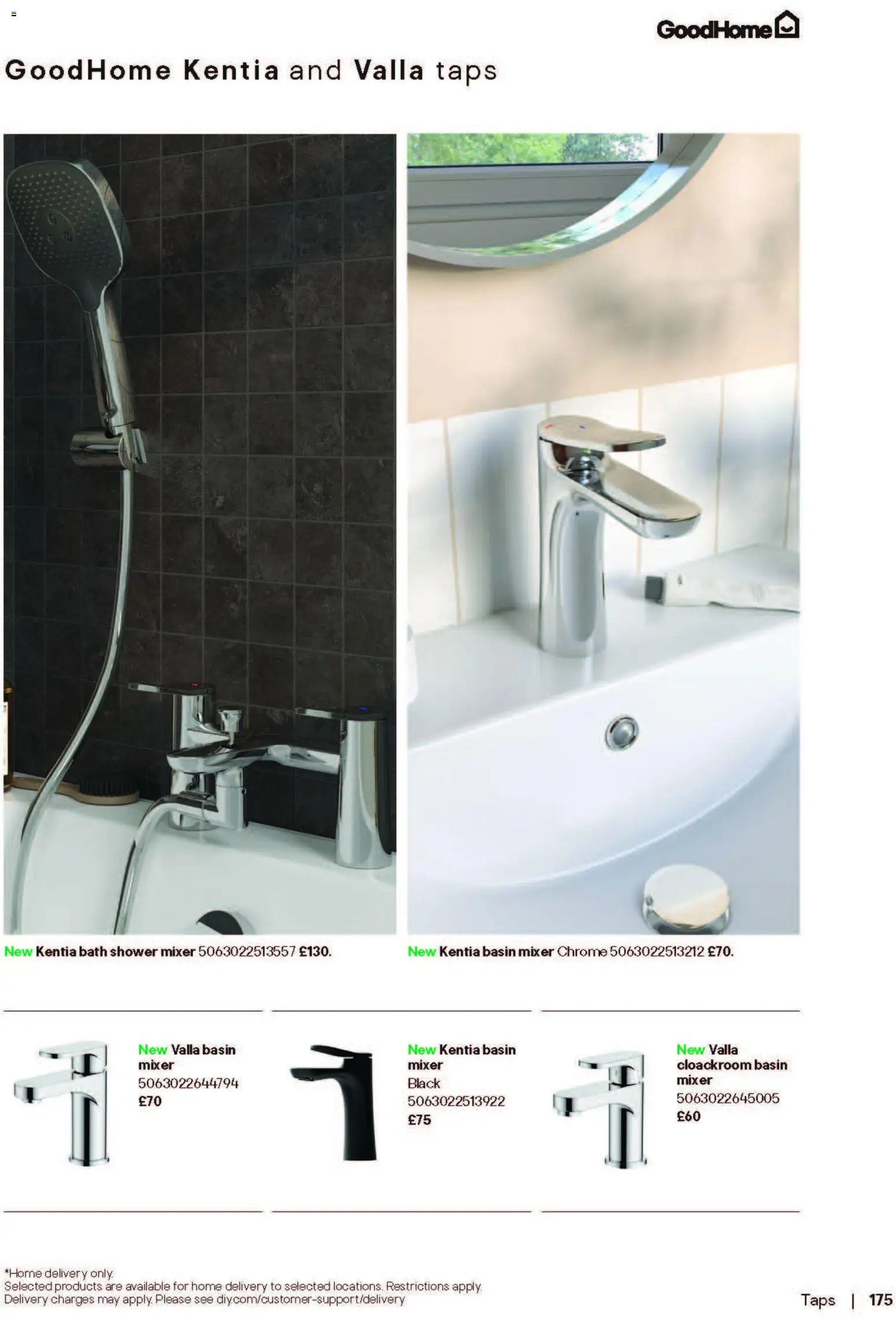{H1} | Page: 175 | Products: Bath, Shower, Mixer