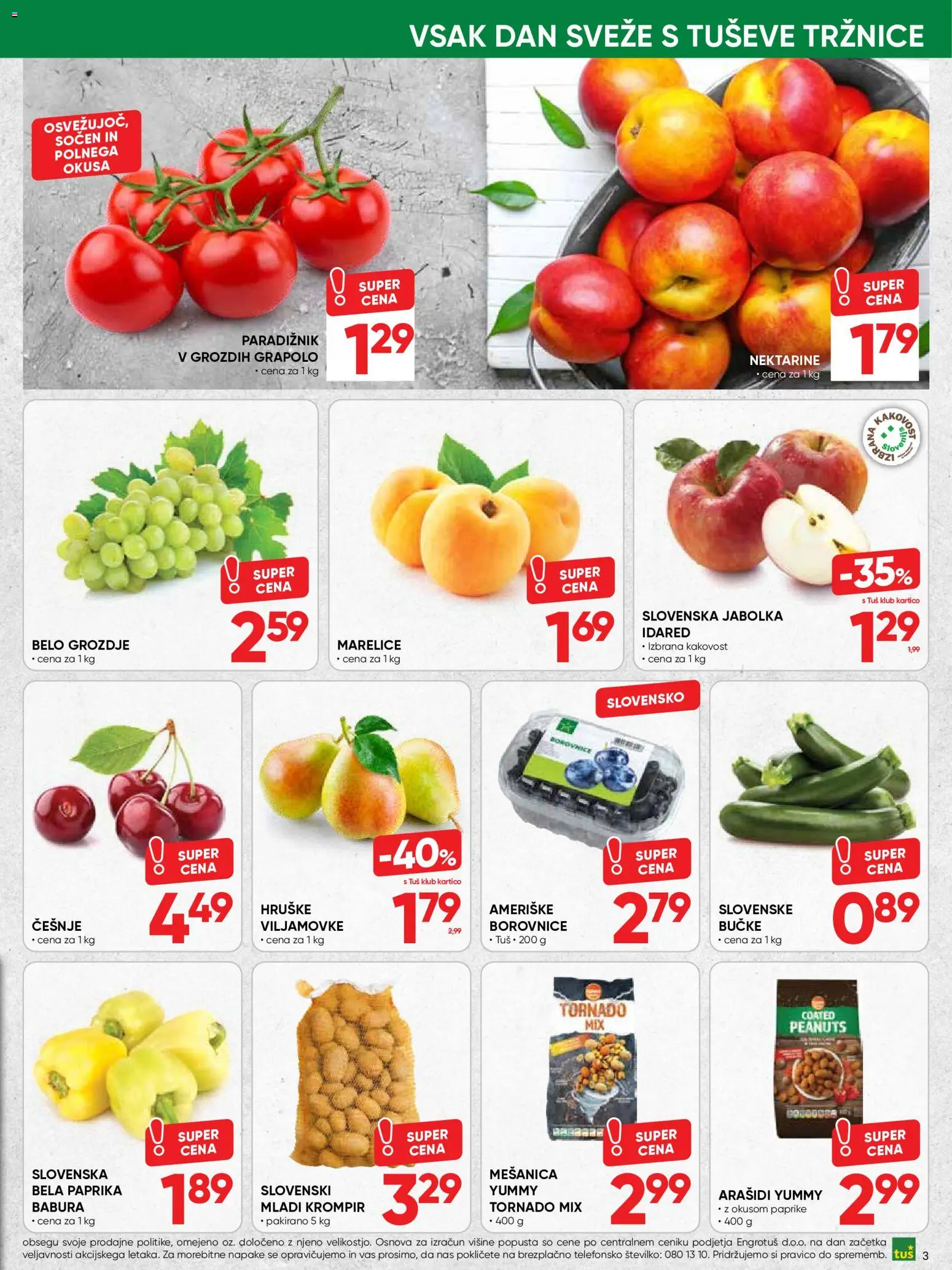 Novi Tuš katalog ponudbe – veljaven od 01.07.2026 | Stran: 3