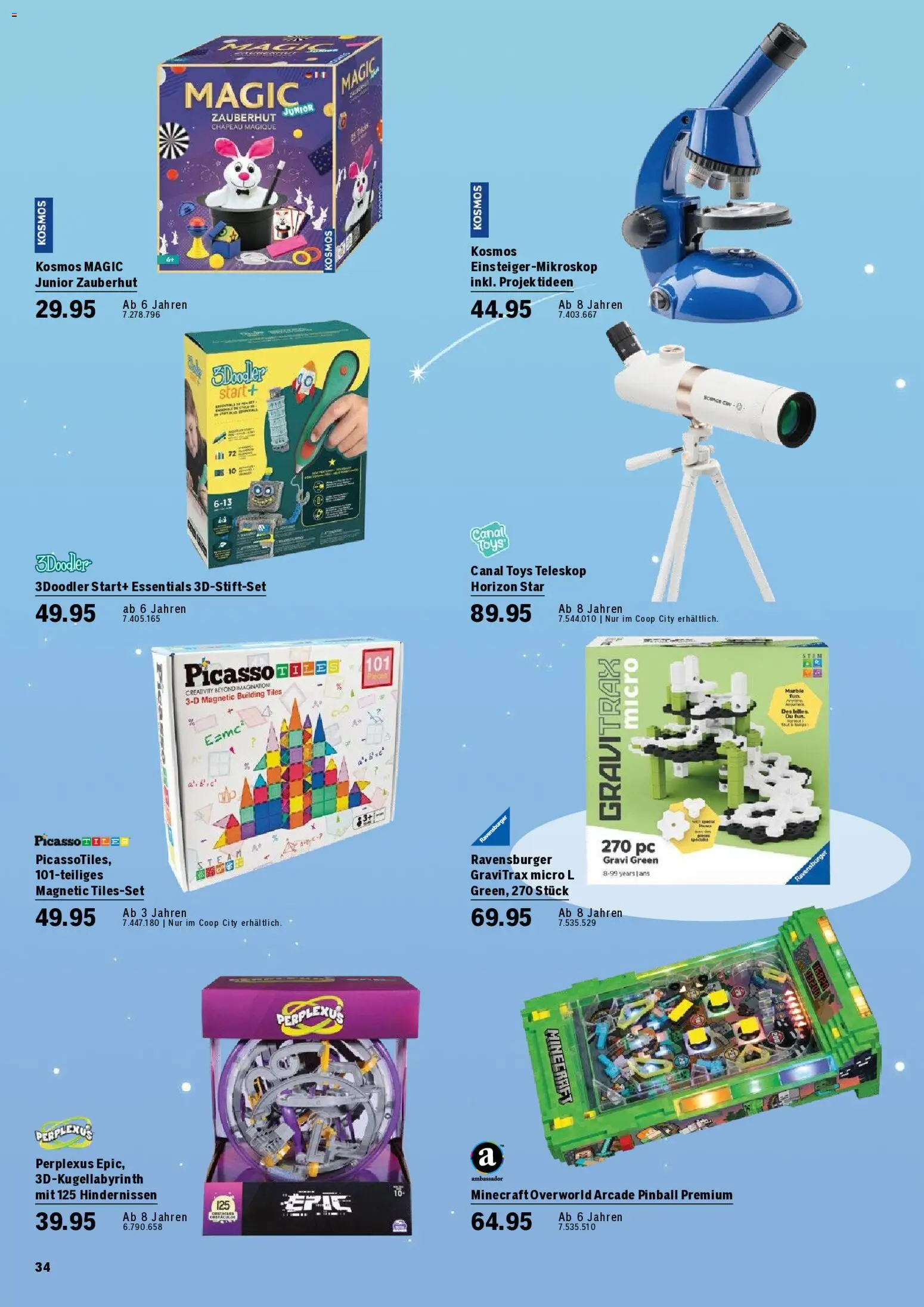 Coop City aktionen Spielwarenkatalog – gültig ab 08.10.2026 | Seite: 36