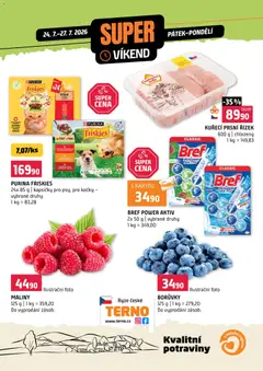 Náhled letáku Terno leták - Super víkend od 24.07.2026