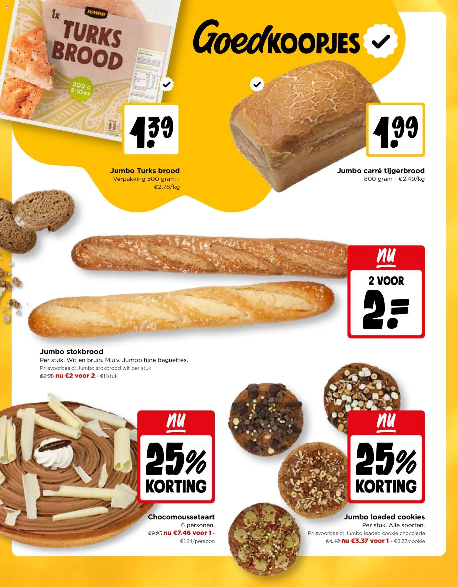 {H1} | Pagina: 4 | Producten: Stokbrood, Brood, Chocolade