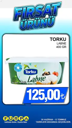 30 Haziran 2026 tarihinden itibaren geçerli olan Furpa kataloğu önizlemesi