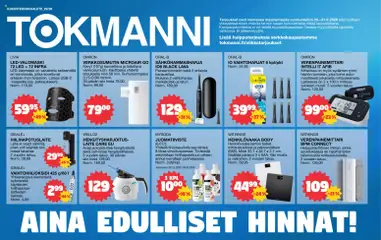 Tokmanni-mainoslehti voimassa 25.05.2026 alkaen