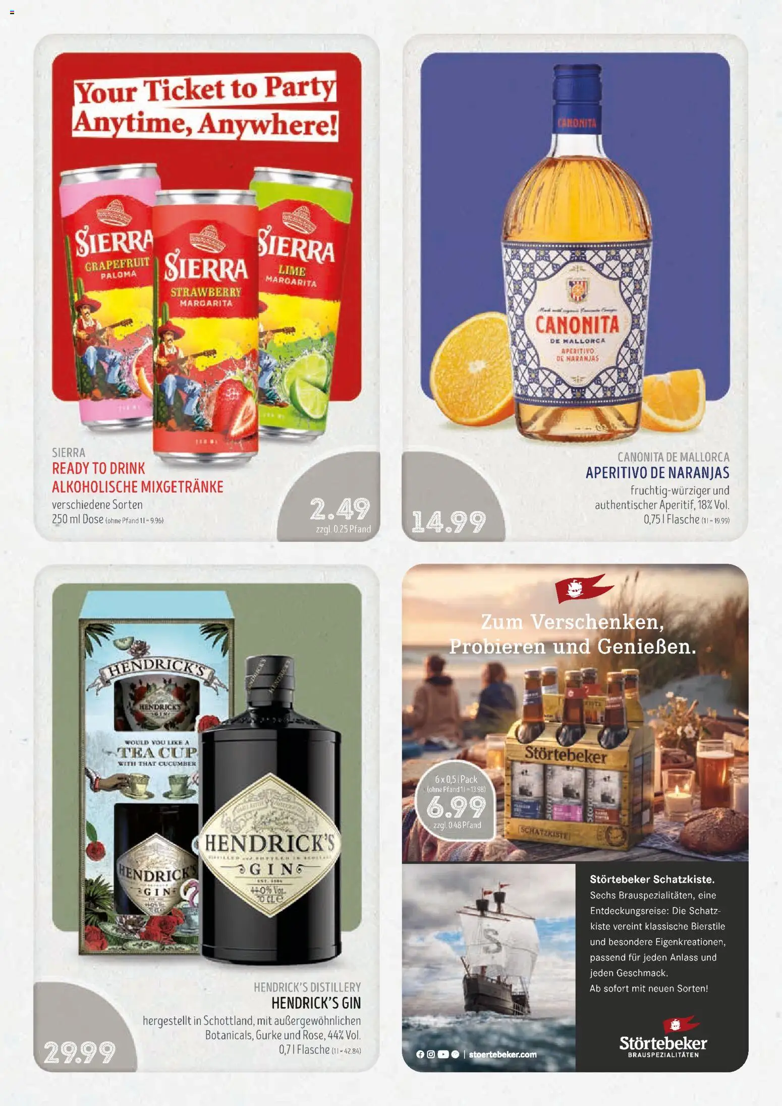 Edeka Struve Prospekt – gültig ab 22.06.2026 | Seite: 14 | Produkte: Grapefruit, Gin