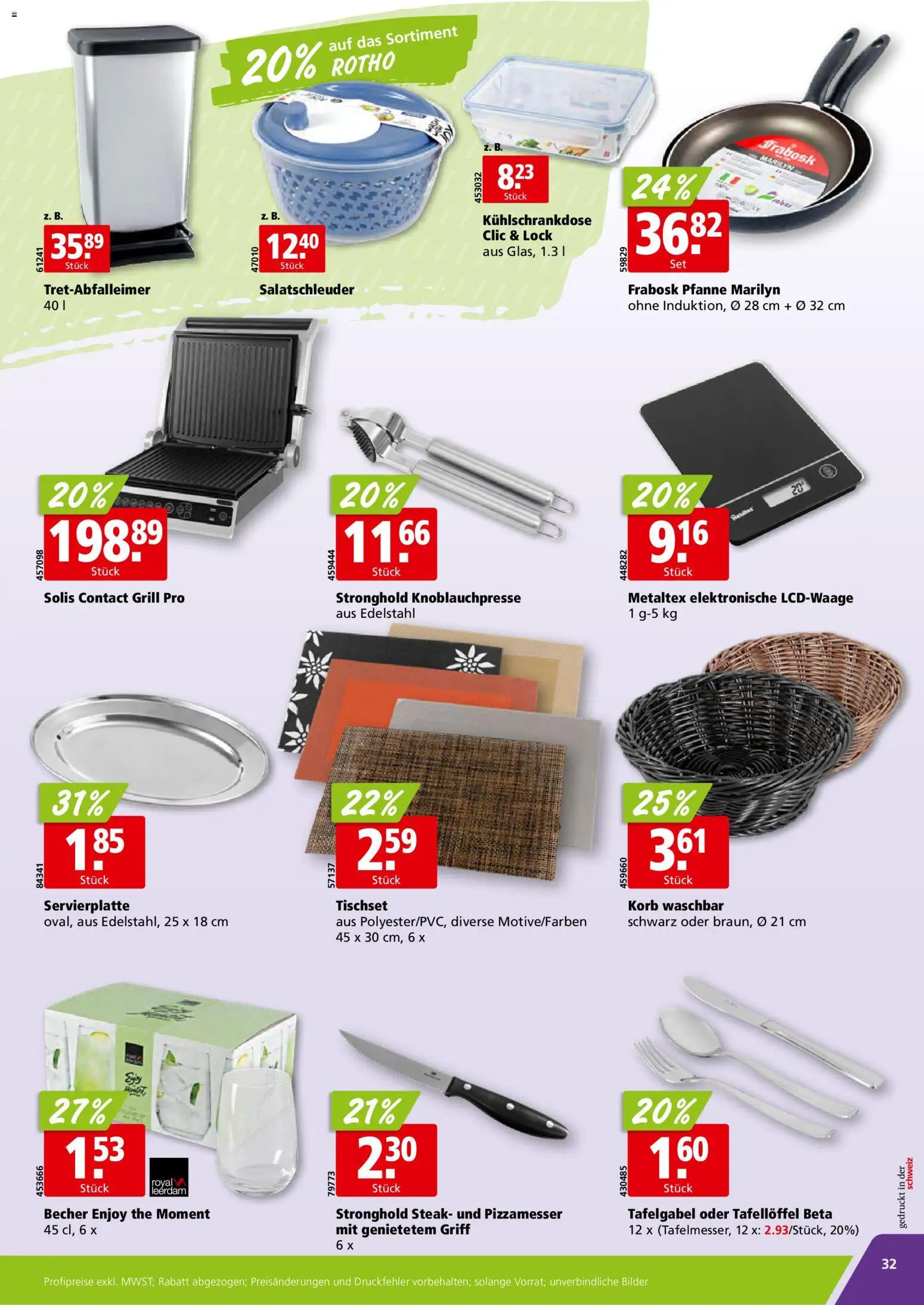 Aligro aktionen – gültig ab 20.07.2026 | Seite: 32 | Produkte: Korb, Bilder, Grill