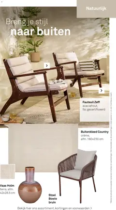 KARWEI folder - Tuin special - decoratief - Voorbeeld van een folder van KARWEI, geldig van 01-03-2026 | Pagina: 18 | Producten: Fauteuil, Stoel, Vaas