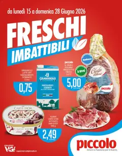Anteprima del volantino Piccolo volantino valido a partire dal 15.06.2026