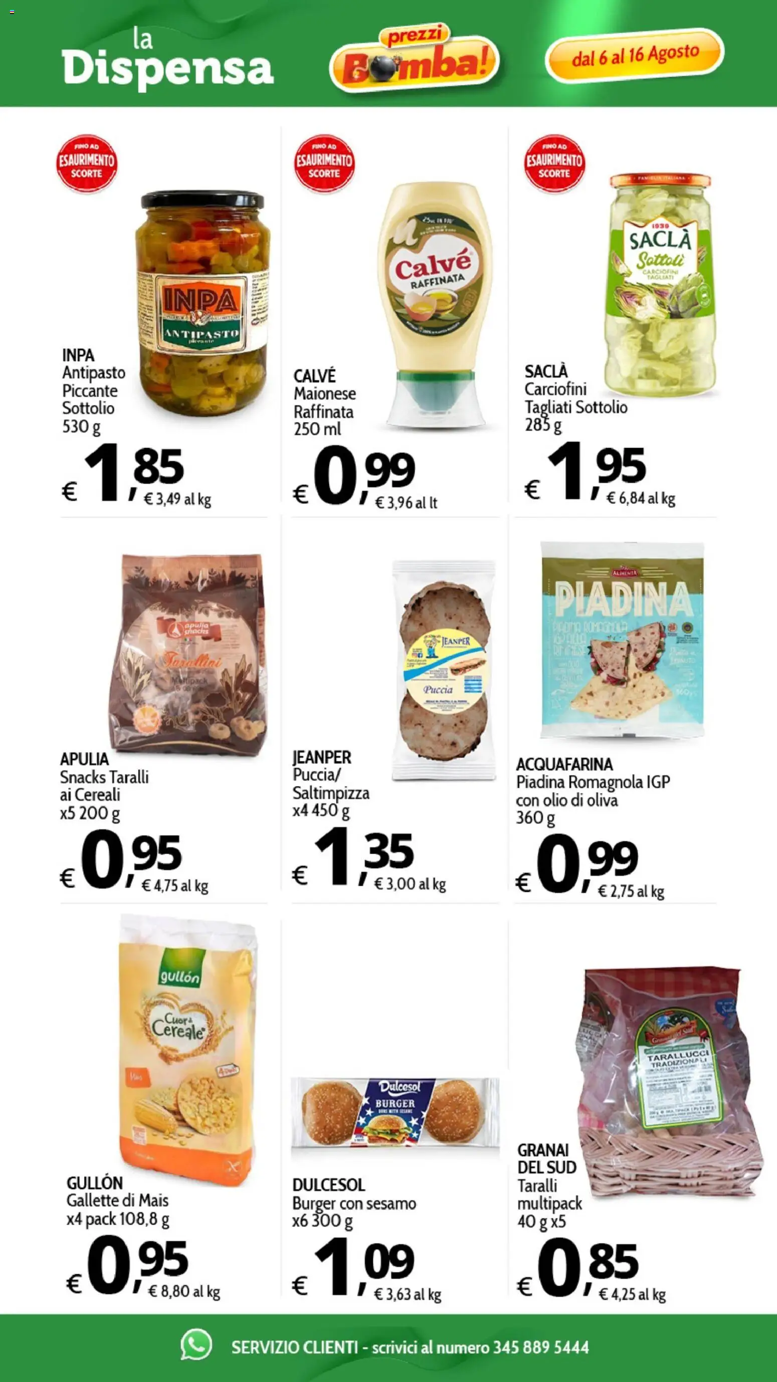 Volantino Primo Prezzo del 06/08/2026 | Pagina: 8