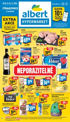 Náhled letáku Albert leták - Hypermarket - Strakonice od 26.08.2026