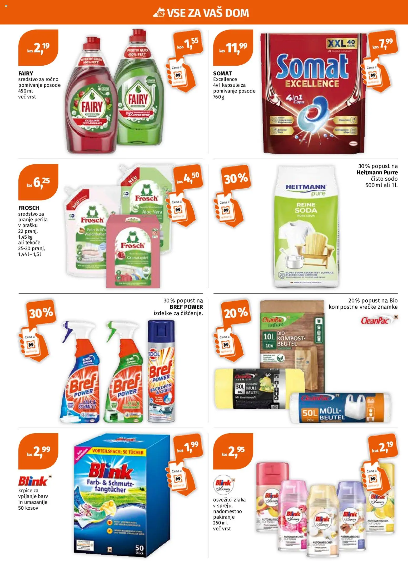 Novi Müller katalog ponudbe – veljaven od 20.07.2026 | Stran: 8 | Izdelki: Kompost, Kos, Grill
