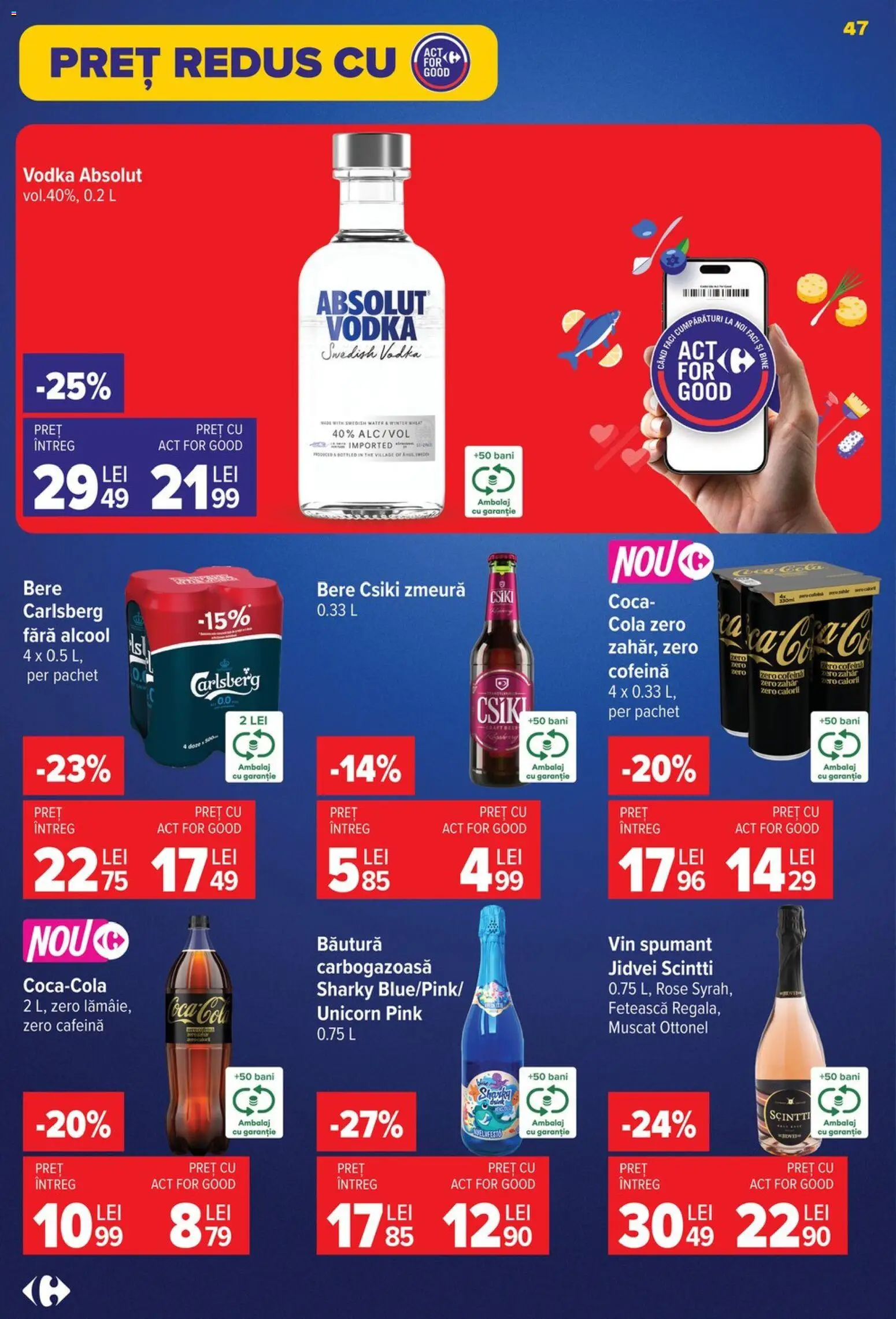Noul catalog Carrefour – valabil de la 22.07.2026 | Pagină: 47