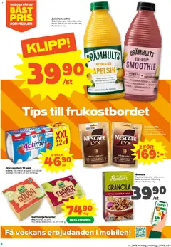 Coop Forum erbjudanden - Förhandsvisning av reklamblad från butik Coop Forum aktuell från 01.05.2026 | Sida: 6 | Produkter: Galler, Juice, Granola, Apelsin