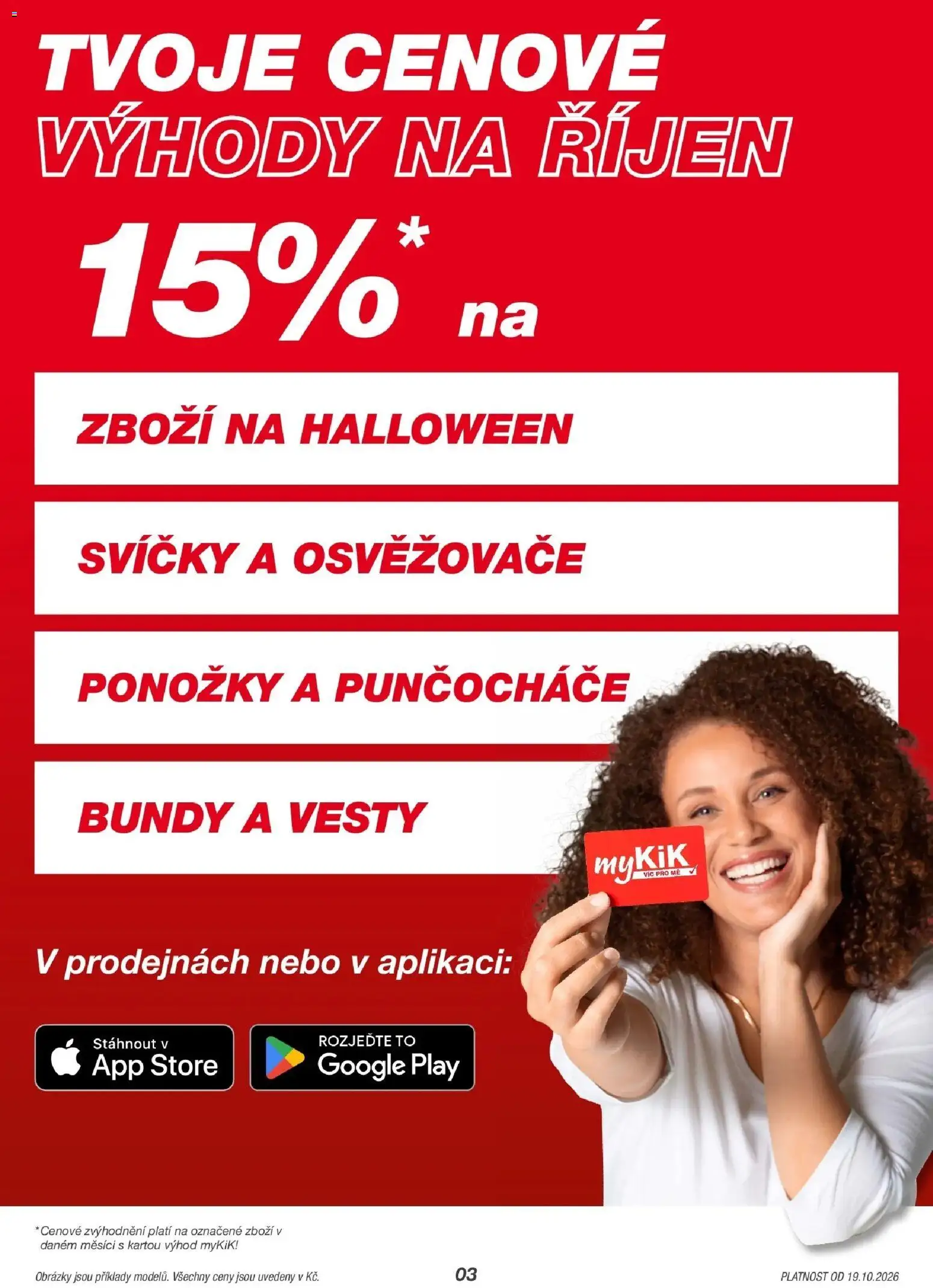 Kik aktuální leták od 19.10.2026 | Strana: 3