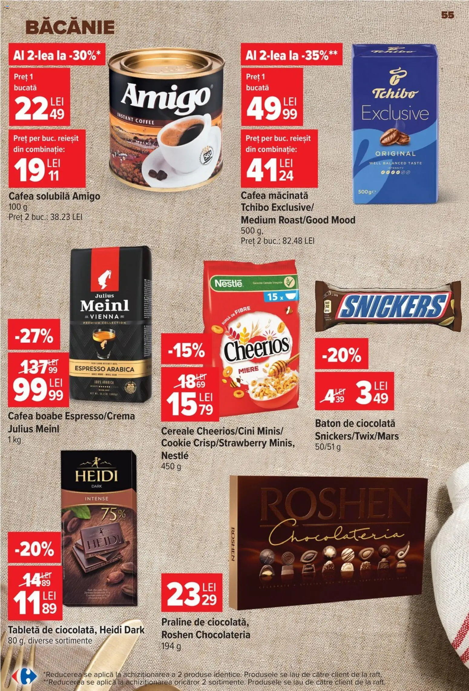Noul catalog Carrefour – valabil de la 30.09.2026 | Pagină: 55 | Produse: Barilla, Pate, Ulei, Sos